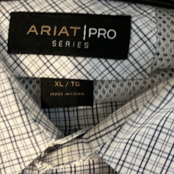 Ariat Wrinkle Free Winton Classic Fit Shirt XL/TG - Picture 4 of 9